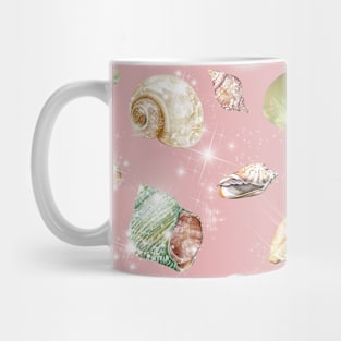 Pink Seashells Mug